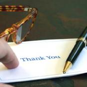 thank you note