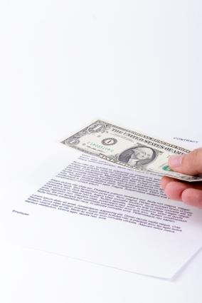 Paperwork and money