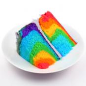 Tie-dye cake