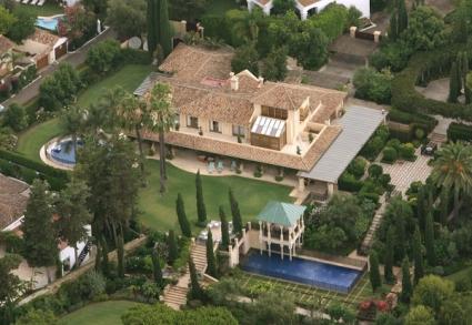 David Beckham's Spanish holiday mansion