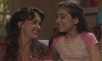 Shelbie Bruce and her onscreen mother, Paz Vega in Spanglish