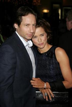 Duchovny and Leoni