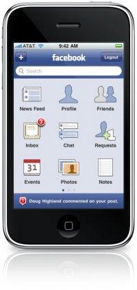 Facebook Mobile 3 para iPhone