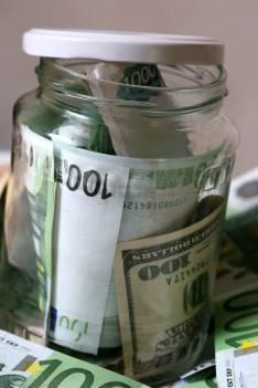 jar of money