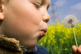 Child outdoors