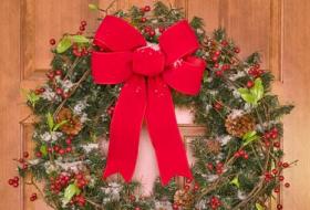 Christmas door decorations