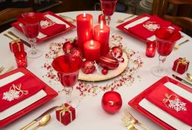 Christmas table