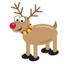 Image result for christmas reindeer clip art images