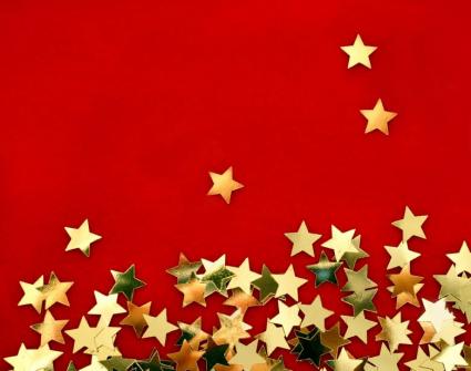 stars on red