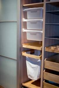 Closet storage containers