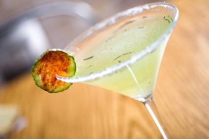 How to Make Cucumber Martinis