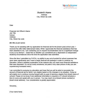 Sample College Appeal Letter from cf.ltkcdn.net