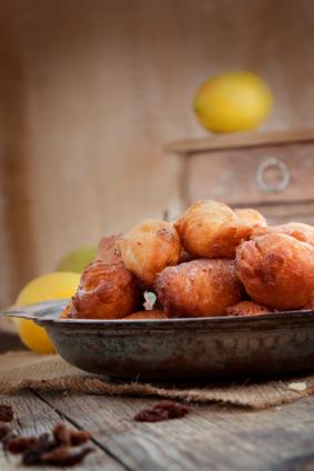 bowl of fritters