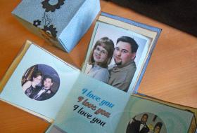 exploding box card