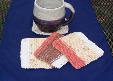 Knitted Coasters