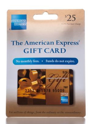 How to activate american express prepaid gift card