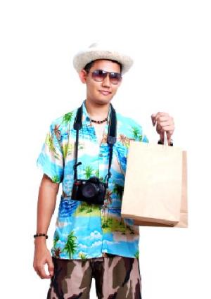 Shopping tourist
