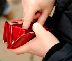 red wallet