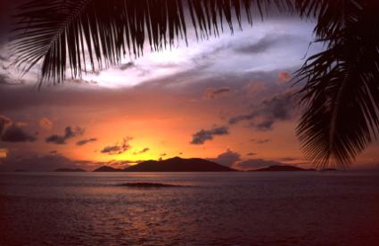 pôr do sol