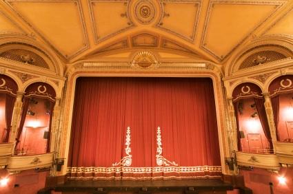 Royal Red Theater Curtain
