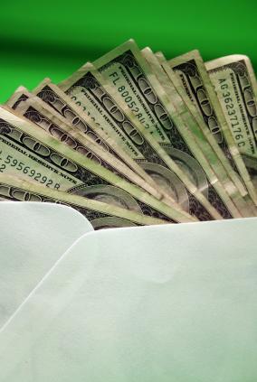 Envelope of money