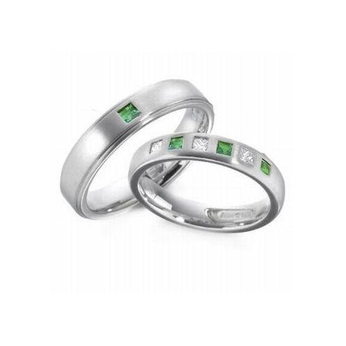 Sterling Silver His and Hers Rings