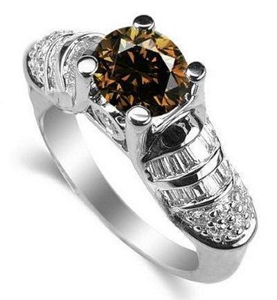 Chocolate Diamond Wedding Rings on Chocolate Diamond Engagement Rings   Jewelry 4 U