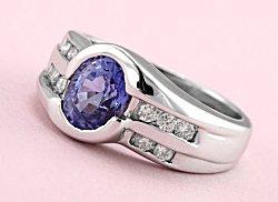 Tanzanite ring