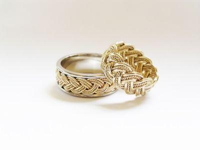 Celtic Wedding Bands on Two Celtic Wedding Bands