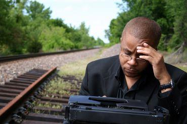 writer on tracks