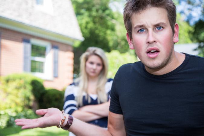 Confused man