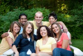 group of young adults
