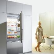 Miele refrigerator; permission on file from Lori Dolnick, Frank Advertising on behalf of Miele