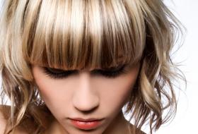 Brown Hair with Chunky Highlights Brown Hair with Chunky Highlights