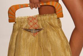 Caffe Swimwear straw beach bag. copyright fashionwirepress.com