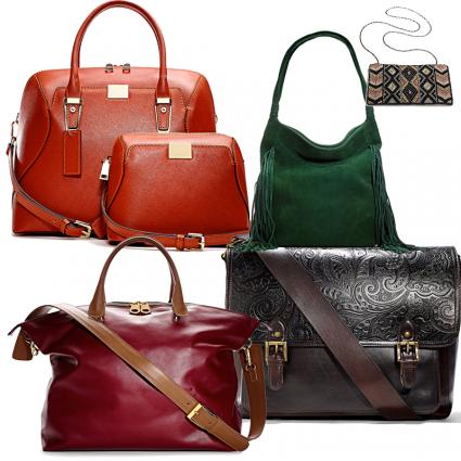 Selection of Marshall's handbags