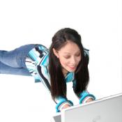 Studying with Laptop