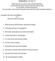 conjunctions