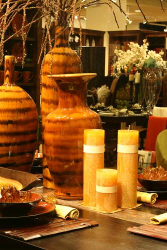 eclectic table setting