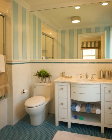 Bathroom designed by Blanche Garcia