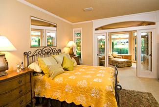 Master Bedroom with separate sitting area