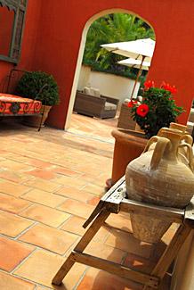 French inspired architectural features