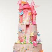 princess castle birthday cake