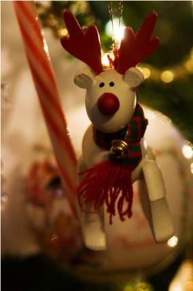 Reindeer ornament