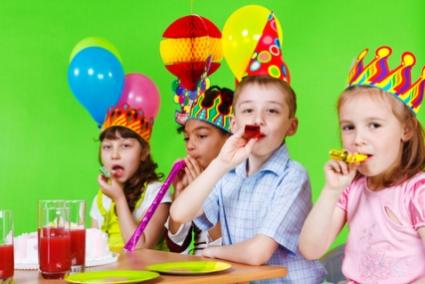 kids at a party