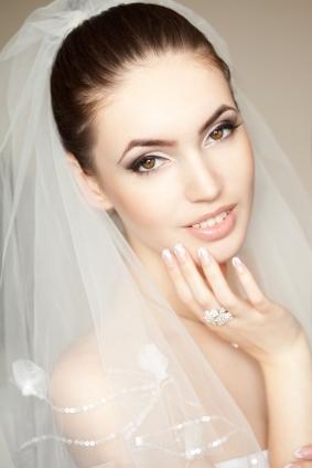 makeup with skin eyes bridal natural showing  the  aim of brown  style flawless a makeup focuses on This