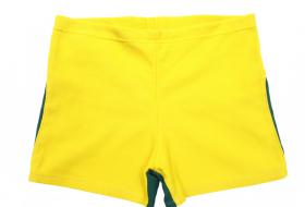 yellow shorts
