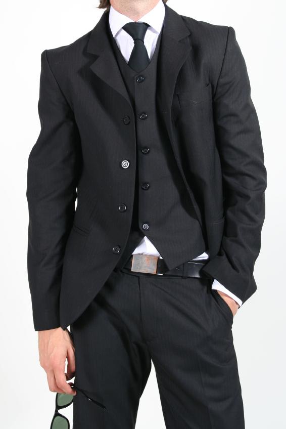 mens suits with ties