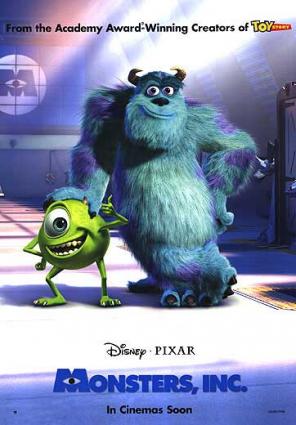 Monsters, Inc. movie poster