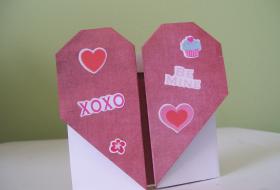 origami valentine
